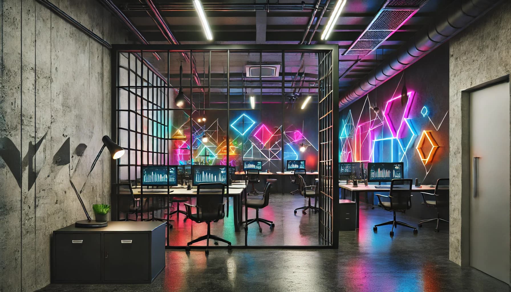 Each company upload its own featured images about office, work, etc.
